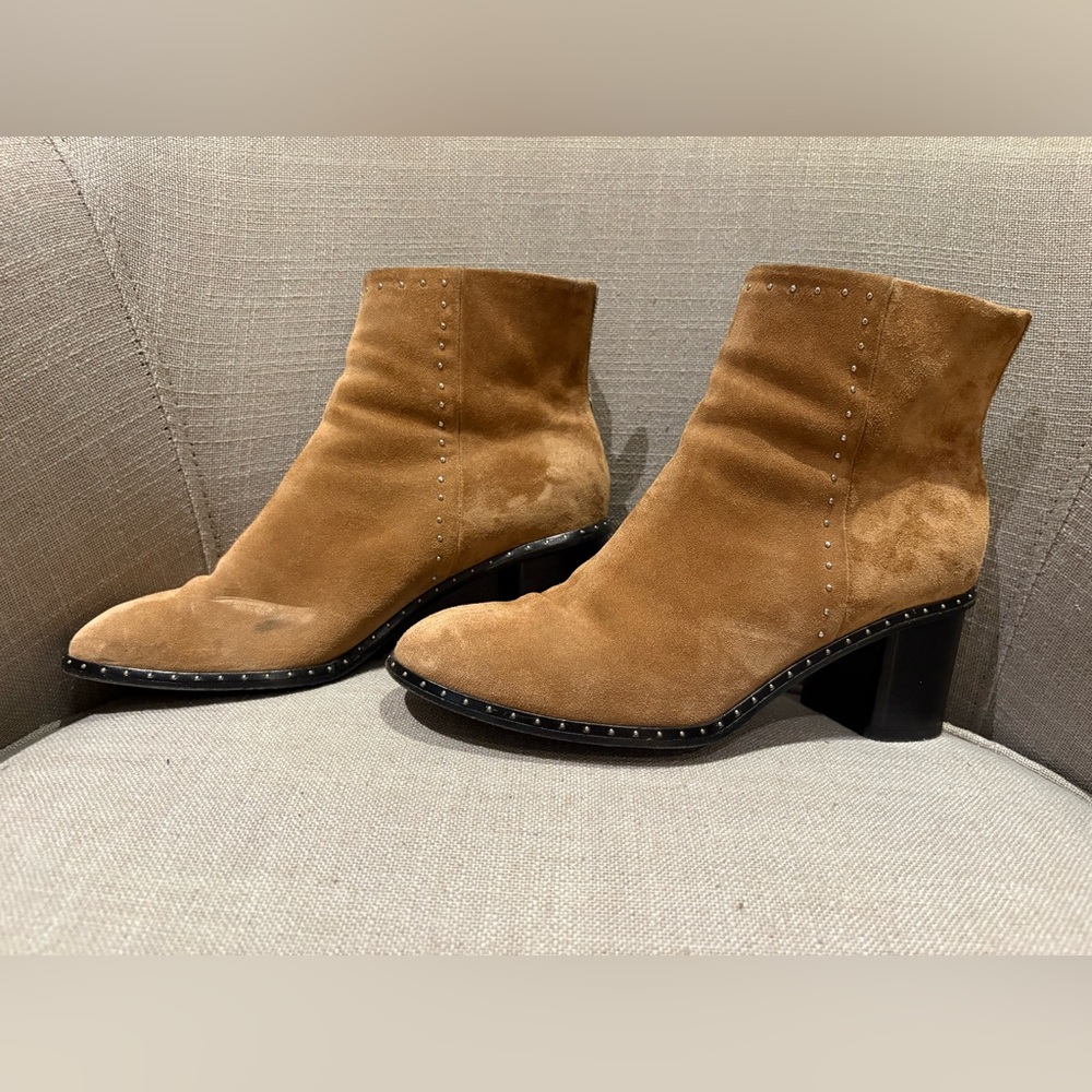 Rag & Bone Suede Studded Booties